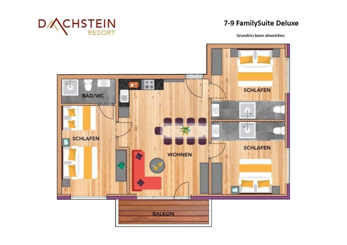 Hotel apartamentowy Apart- Und Wellnesshotel Dachsteinresort
